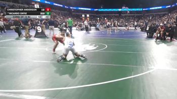 126 lbs Consi Of 16 #2 - Christopher Anderson, Liberty (NC) vs Ricardo Ortiz, Brawley (SD)