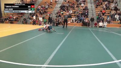 70 lbs Cons. Round 5 - Bruce Thomas, Moen Wrestling Academy vs Lox Leum, LAW
