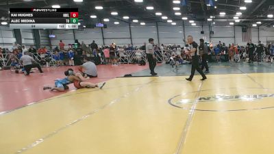 84 lbs Round 5 - 3:00pm Friday - Kai Hughes, Nebraska Elite vs Alec Medina, Team Ohio