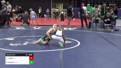 65 lbs Round Of 16 - Jaxon Jolley, Norwich, CT vs Remington Maurer, Boswell, PA