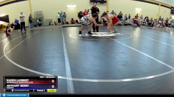 220 lbs Cons. Round 3 - Kaden Lambert, Mooresville Wrestling Club vs Anthany Berry, Indiana