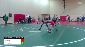 132 lbs Cons. Round 4 - Nate Dulcie, Massillon Perry vs Blake Cancel, Elyria