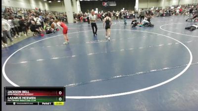 106 lbs Champ. Round 3 - Jackson Bell, SPAR Wrestling Academy vs Lazarus McEwen, Mat Demon Wrestling Club