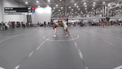 165 lbs Round 3 (6 Team) - Juliet Alt, PA West Black vs Kayli Morris, CTWHALE
