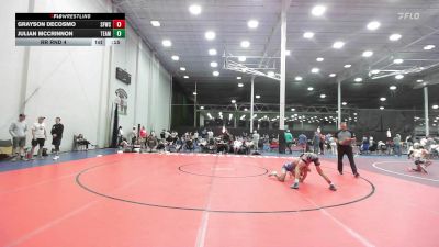 102 lbs Rr Rnd 4 - Grayson DeCosmo, Sly Fox Gray WC - HSC vs Julian McCrinnon, Team Diamond Fish - HSC