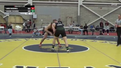 197 lbs Quarterfinal - Aris Dashiell, Wesleyan (CT) vs Haven Tatarek, Castleton