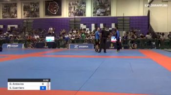Orlando Andaviza vs Salvatore Guerriero 2018 Pan Jiu-Jitsu IBJJF No Gi Championship