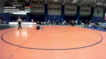 149 lbs Cons. Round 3 - Amari Williams, Apprentice School vs Christian Knuckles, Liberty