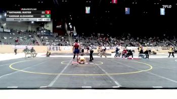 120 lbs Champ. Round 1 - Nathaniel Bueter, St. Xavier vs Kadham Alghanemi, Lafayette