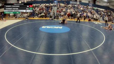 133 lbs Champ. Round 1 - Garrett Totten, Tcnj vs Joseph Custodio, Marymount