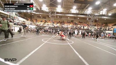 175 lbs Consolation - Zyler Gonzalez, Shelton Wrestling Academy vs Talon Grady, Piedmont