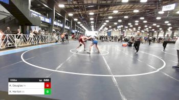 170 lbs Consi Of 16 #1 - Kaylix Douglas, PA vs Kaid Horton, GA