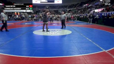 6A 285 lbs Quarterfinal - Gage Beyke, Gardendale Hs vs Cornelius Chaverst, Mcadory