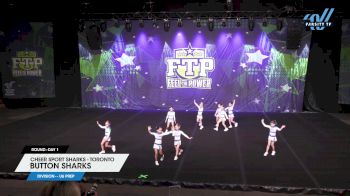 Cheer Sport Sharks - Toronto - Button Sharks [2025 L1 - U6 Prep Day 1] 2025 Feel The Power
