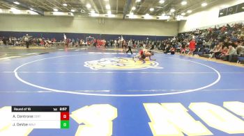149 lbs Round Of 16 - Angelo Centrone, Cortland vs Jack DeVoe, Wesleyan
