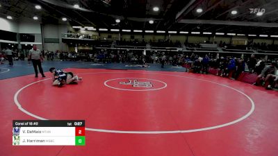 145 lbs Consi Of 16 #2 - Vincent DeMaio, Methuen vs Jack Harriman, Massabesic