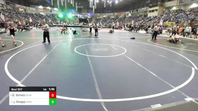 73 lbs Quarterfinal - Dublin Scholz, Bennett Wrestling Club vs Jhett Snapp, Wray Eagles