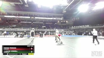 160 lbs Quarterfinal - Payne Perkins, Oakdale vs Carson Howell, Vacaville