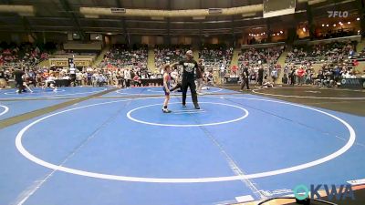 54 lbs Quarterfinal - Hai?Lee Castillo, Anadarko vs Paysen Garey, Dark Cloud Wrestling Club