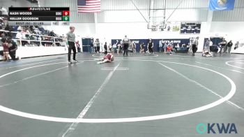 52 lbs Final - Nash Woods, Duncan Demon Wrestling vs Keller Goodson, Rough Riders