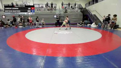 126 lbs Consi Of 4 - Landon Loewen, Level Up Wrestling Center vs Greyson Masters, Morris Fitness Wrestling Club