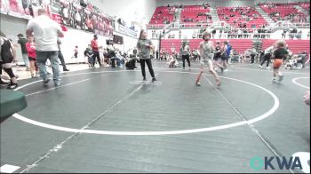 64 lbs Quarterfinal - Hudson Rooker, Standfast vs Wyatt Hefley, Murray County Takedown Club