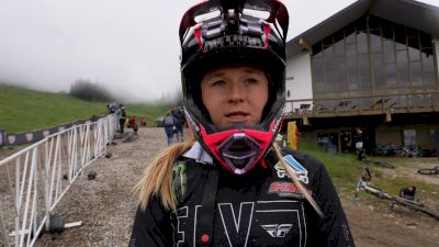 Kailey Skelton: Wasn't Sure What To Anticipate With Today's Weather And Changing Course Conditions In the Pro Women's DH At The USA Cycling Mountain Bike National Championships