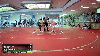 190 lbs Champ. Round 2 - Seth Martin, Post Falls vs Alexis Gonzalez, Eagle