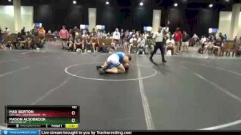 182 lbs Round 1 (8 Team) - Max Borton, Este Built Underground vs Mason Alsobrook, Longhorn WC