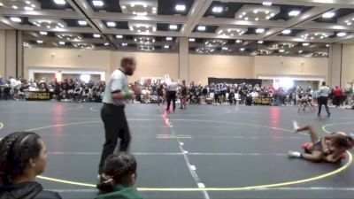 94 lbs Quarterfinal - Madison Baxter, Dominators WC vs Hilai Kapuni, Ainapaa Wrestling Team