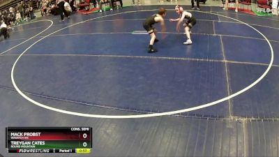 59 lbs Cons. Semi - Treygan Cates, Round Mountain vs Mack Probst, Wasatch WC