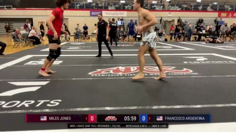 Miles Jones vs Francesco Argentina 2024 ADCC Austin Open