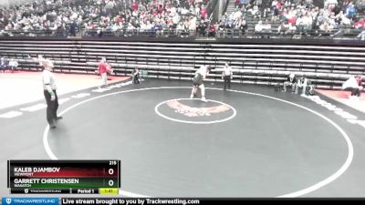 215 lbs Cons. Semi - Kaleb Djambov, Viewmont vs Garrett Christensen, Wasatch