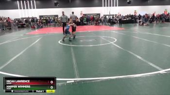 50 lbs Round 2 - Harper Wimmers, MARY vs Micah Lawrence, MAHA