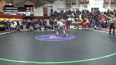 215 lbs Cons. Semi - Xander Horak, Massillon Perry vs Ceasar Salas, Crown Point