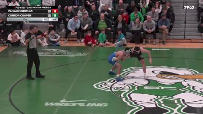 126 lbs Round 3 (3 Team) - Zaiyahn Ornelas, Creighton Prep vs Connor Cooper, Skutt Catholic