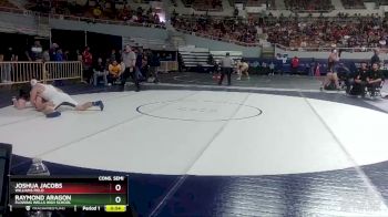 D2-215 lbs Cons. Semi - Joshua Jacobs, Williams Field vs Raymond Aragon, Flowing Wells High School