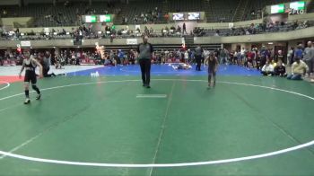 75 lbs Cons. Round 4 - Korbin Jabas, New Prague vs Isaiah Ebner, DGF