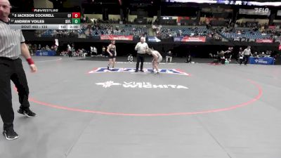 133 lbs Cons. Round 5 - 5 Jackson Cockrell, Grand View vs Andrew Voiles, Southeastern