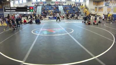 157 lbs Quarterfinal - Thiago Vianna, Trident Wrestling Club vs Noah Leota, Caveman