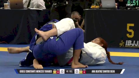 Ana Beatriz Santos Silva vs Gisele Constante Menezes Tavares 2025 Pan Jiu Jitsu IBJJF Championship