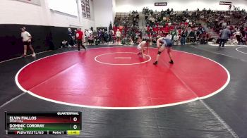 157 lbs Quarterfinal - Elvin Fiallos, Smoky Hill vs Dominic Cordray, Chaparral