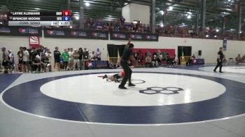 61 kg Cons. Semis - Layne Kleimann, Brunson UVRTC vs Spencer Moore, Illinois Regional Training Center/Illini WC