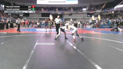 7A 106 lbs Quarterfinal - Dalton Godwin, Baker HS vs William Hodgin, Hewitt-Trussville