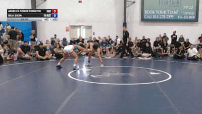 50 kg 5th Place - Angelica Cookie Serratos, Surfside Girls - W vs Isla Silva, PA West Black - W