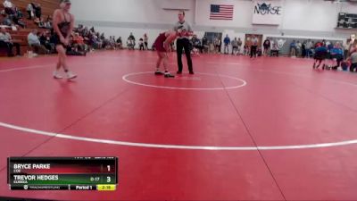 Elite 133 lbs Semifinal - Trevor Hedges, Eureka vs Bryce Parke, Coe