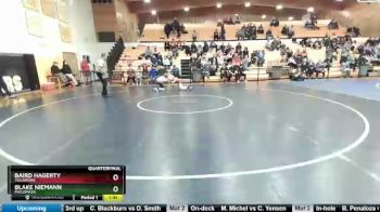 126 lbs Quarterfinal - Baird Hagerty, Tillamook vs Blake Niemann, Philomath