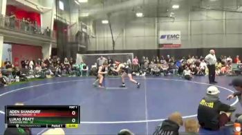 125 lbs Finals (8 Team) - Lukas Pratt, Tennessee Red vs Aden Shandorf, Montana Maroon