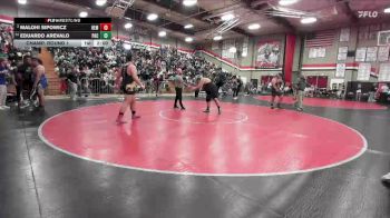 285 lbs Champ. Round 1 - Eduardo Arevalo, Pacifica/Oxnard vs Malohi Sipowicz, Hemet