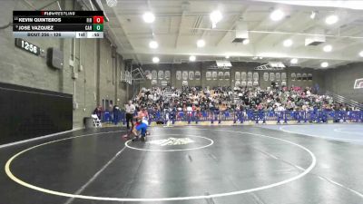 126 lbs Cons. Round 2 - Kevin Quinteros, Firebaugh vs Jose Vazquez, Caruthers